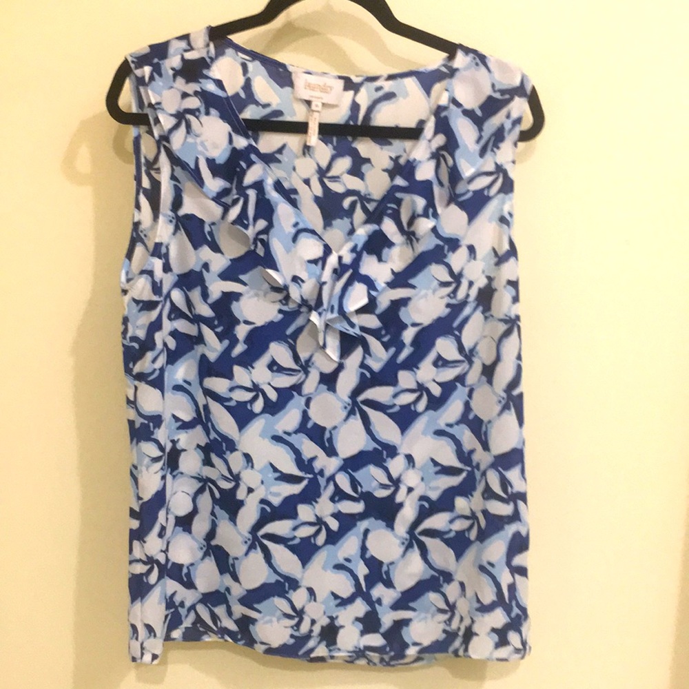 Laundry by Shelli Segal  XL Blouse tank top. Excellent condition with tags